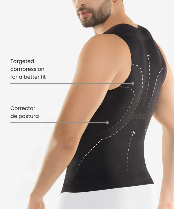 Men's seamless control compression shirt - Style 1518