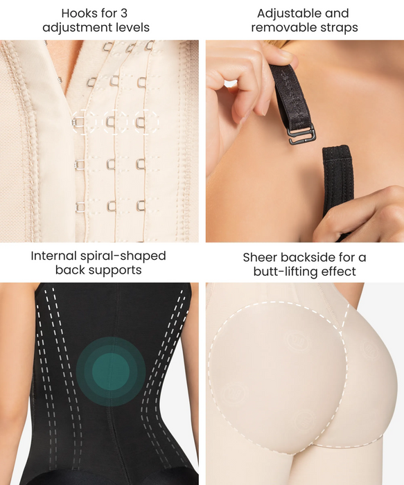 High control shaper & extra back support - Style 204