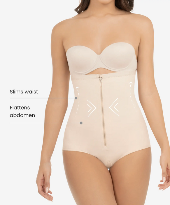 Slimming Strapless Thermal Body Shaper - Style 292
