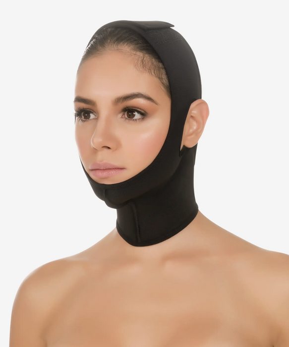 Post surgery compression face wrap - Style 356