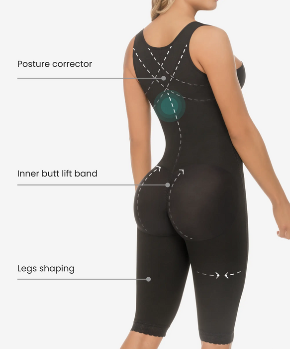 Thermal compression full body shaper