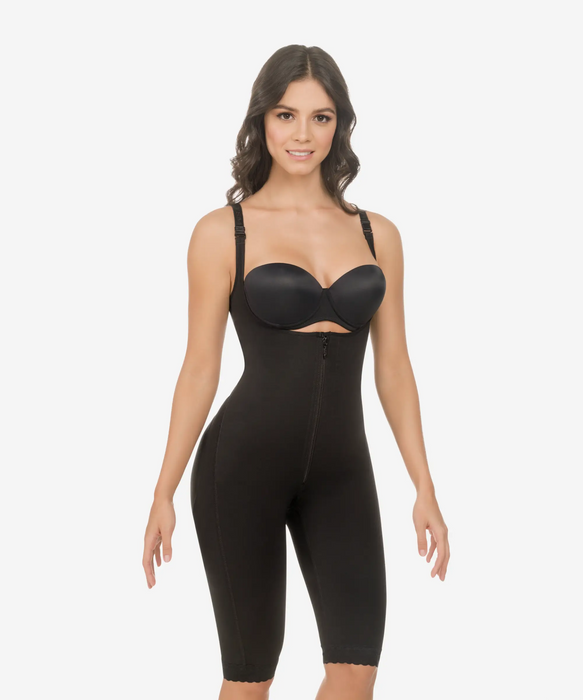 The High- Control Open-Bust Contouring Bodysuit - Style 490