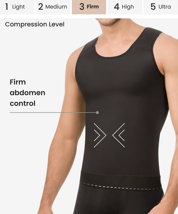 Men's Ultra Flex Control Compression Shirt - Style 613