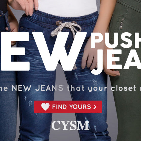 The benefits of wearing a NEW pair of push up jeans by CYSM