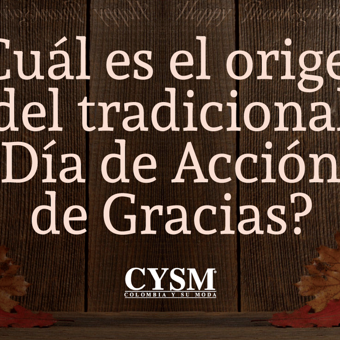 ¿Cuál es el origen del tradicional Día de Acción de Gracias? by CYSM
