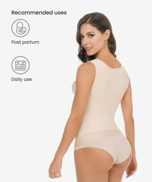 Ladies Firm Tummy Control Full Dress Slip Body Shaper BLACK- NUDE(beige) M  L XL