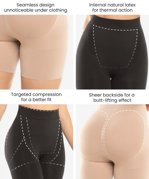 Abdomen Contouring Seamless Thermal Shorts — CYSM Shapers