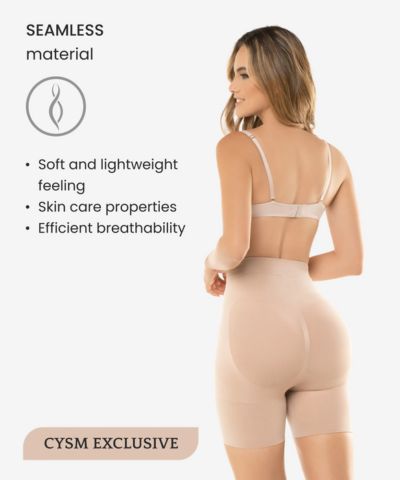Nude Seamless Shorts 4-Pack in style 1504