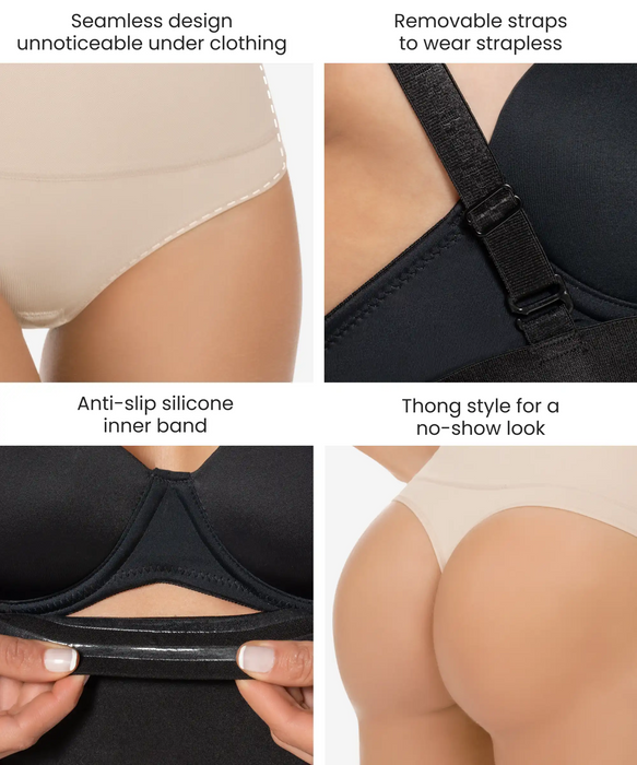 Strapless Ultra Compression Body Shaper - Style 1560