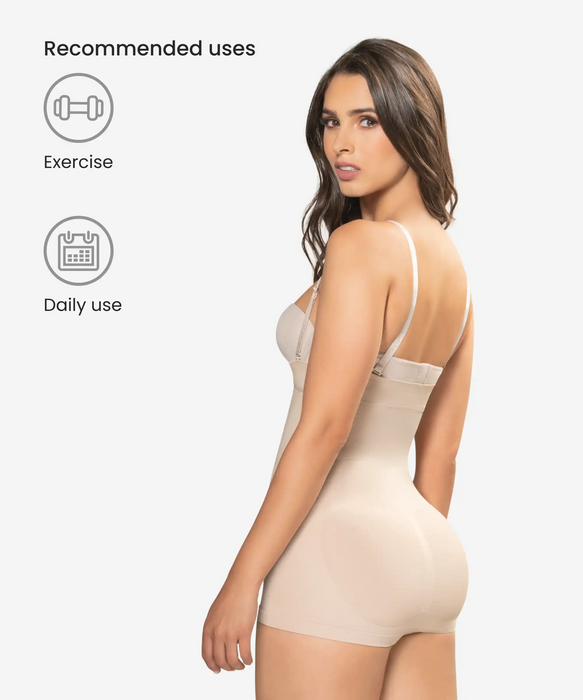 Seamless underbust body shaper in boyshort - Style 1580