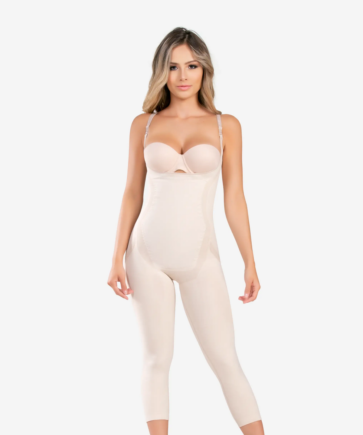 Seamless targeted compression slimming thermal bodysuit - Style