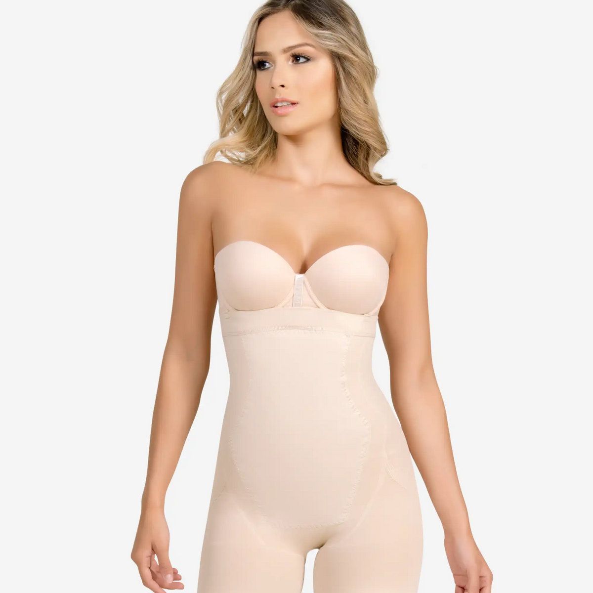Shapewear & Fajas USA Body Shaper for women Silhouette Bodysuit Slims torso  Strapless braless Anti-sl- at  Women's Clothing store