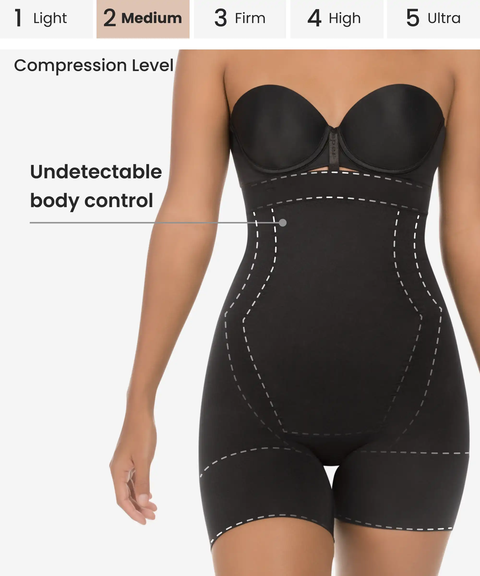 Bundle - 2 Strapless Bodysuits + Sculpting Gel