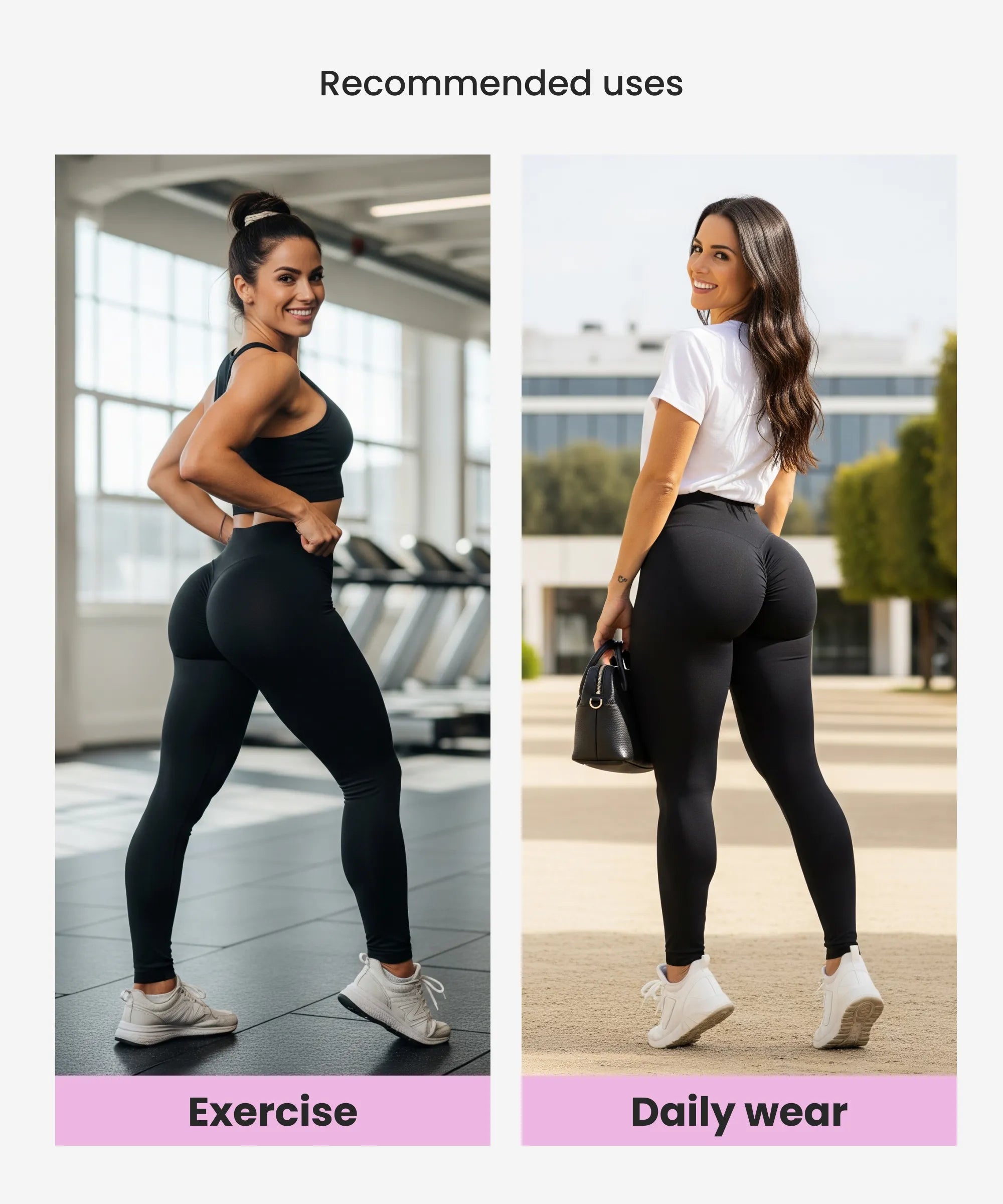 Curvy Legging | Scrunch Butt Fit perfect for exercise or daily wear