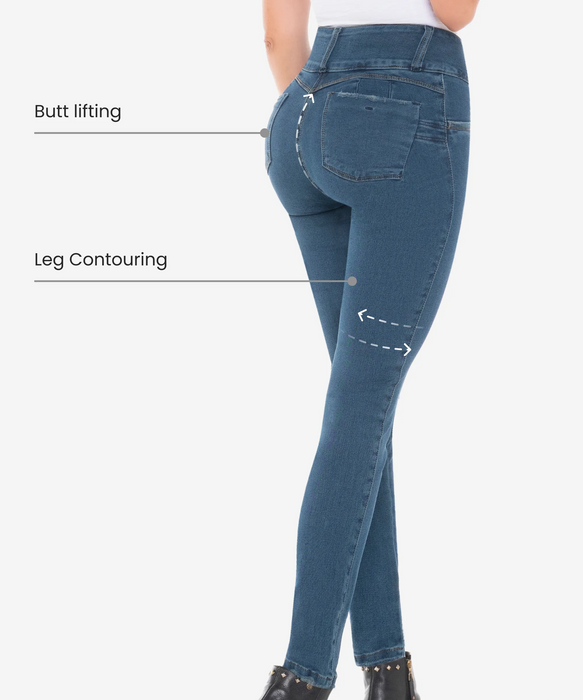 Mix Pack - 3 Push Up Jeans in styles 2122-2121-2104-CYSM Shapers- Bundle.