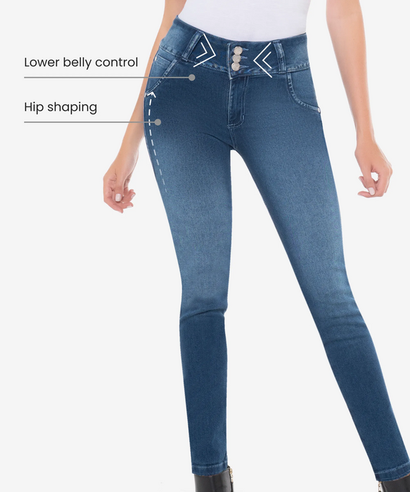 Mix Pack - 3 Push Up Jeans in styles 2127-2121-2126