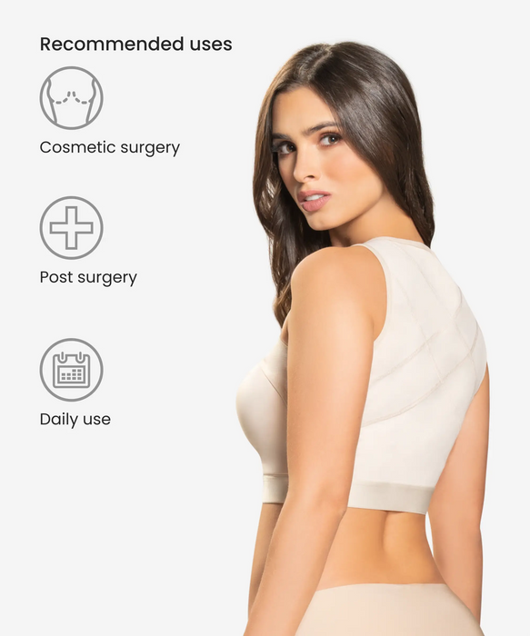 Adjustable surgical bra with removable band - Style 242