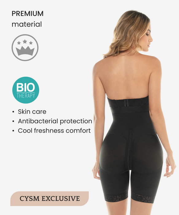 Strapless Compression Bodysuit With Zip Crotch - Style 260 — CYSM Strapless Compression Bodysuit With Zip Crotch - Style 260 — CYSM
