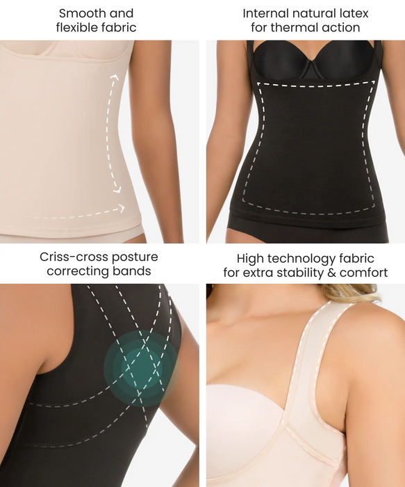 SANKOM Patented Shaping Camisole Body Shaper Posture Corrector