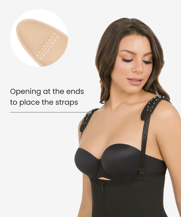Wide pads for shoulder support - Style 3006