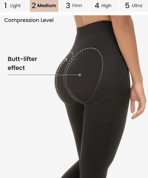 High Tech Compression Leggings for Tummy Control and Butt Lift