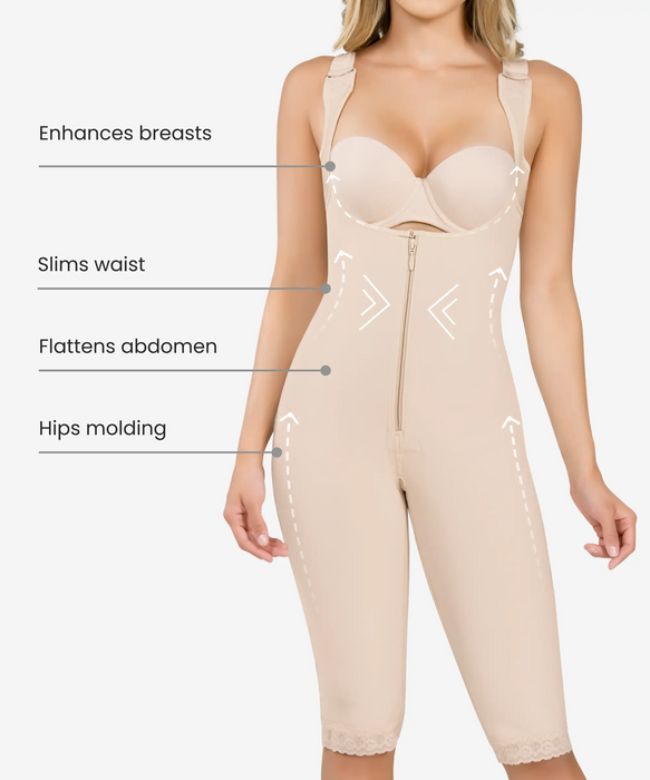 Full Body Shapewear Bodysuit For Women With Liposuction