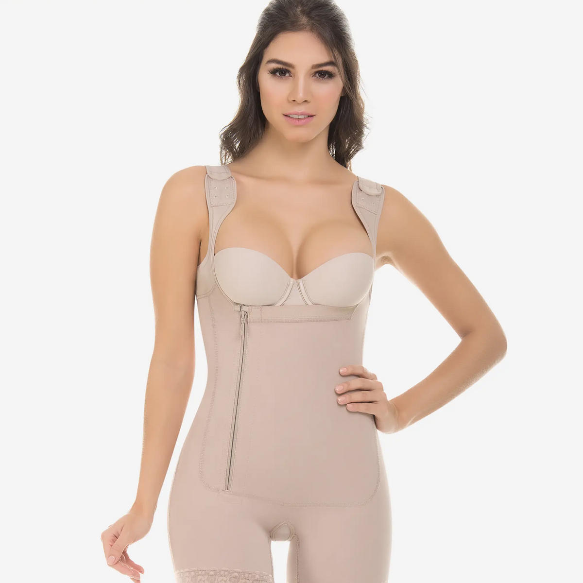 Colombian Womens Slimming Shapers Fajas With Abdomen Hook, Tummy Control,  And High Compression For Thigh And Mid Thigh Shaping 268m From Svzhm,  $37.87