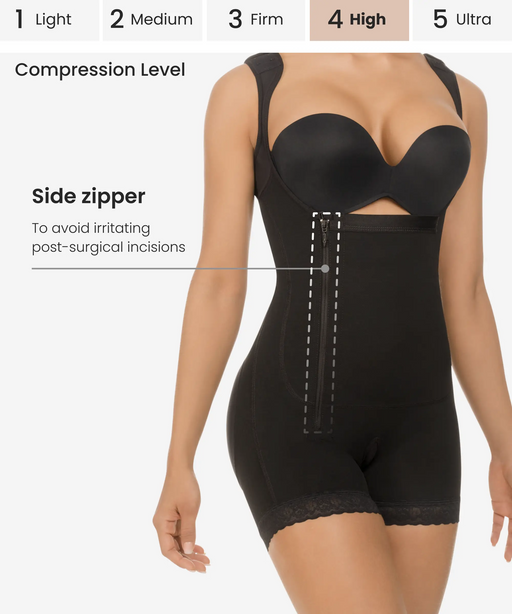 Women Full Bodysuit Shapewear Post Surgery Compression Garment