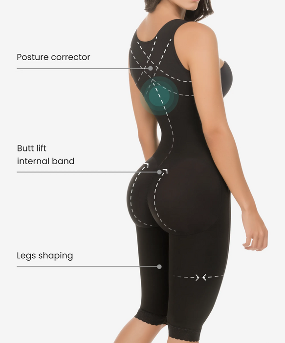 ShapEager Faja Reductora Mujer Buttocks support brief controls the