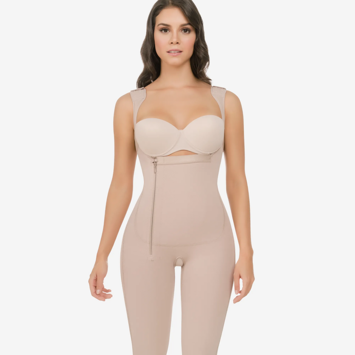 Fajate CYSM Fajas Colombianas Reductoras High Control Mid-Thigh Bodysuit  Ref 455 (Rose, 2XS) at  Women's Clothing store