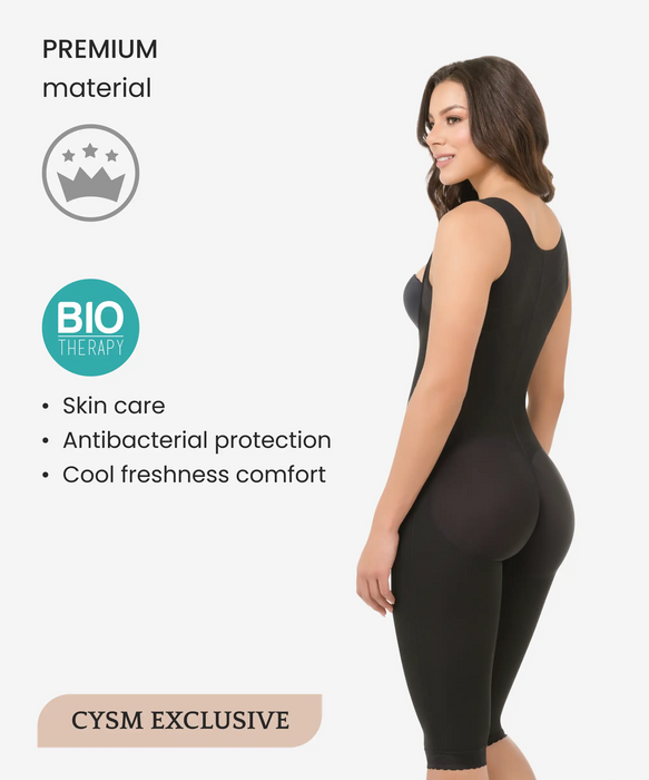 Fajas Colombianas CYSM Ultra Flex Posture Corrector Full Body  Shaper Slimming Bodysuit Ref 617 (Black, 2XL) : Clothing, Shoes & Jewelry