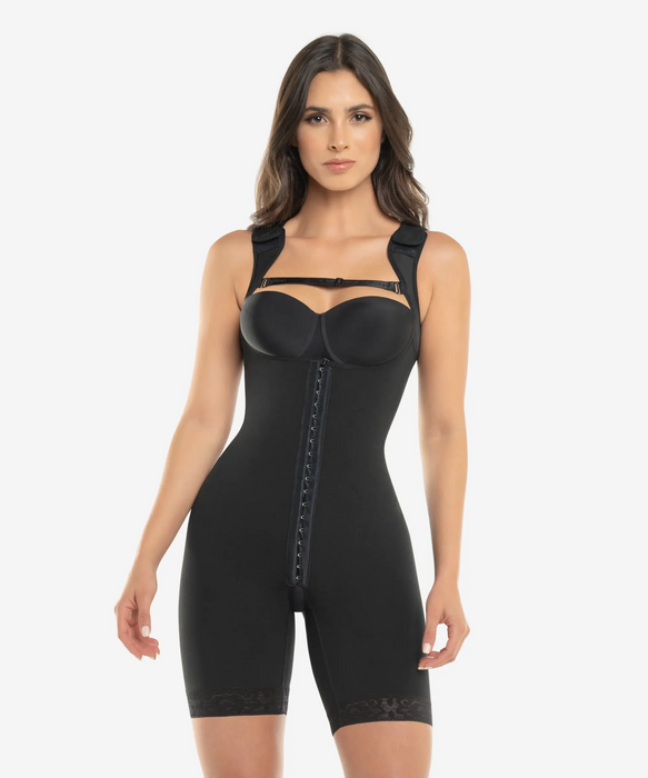 Niwicee Shapewear Body Shaper Buikweg Bodysuit Sculpting Shaping Corsetbody Sterk Vormende Tailletrainer Bodysuit met verstelbare schouderriem, zwart, XL Niwicee Shapewear Body Shaper Buikweg Bodysuit Sculpting Shaping Corsetbody Sterk Vormende Tailletrainer Bodysuit met verstelbare schouderriem, zwart, XL