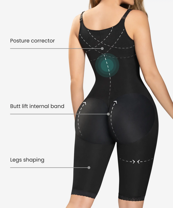 Power Body Shaper Thighs & Side Zippers – KIMMI COUTURE