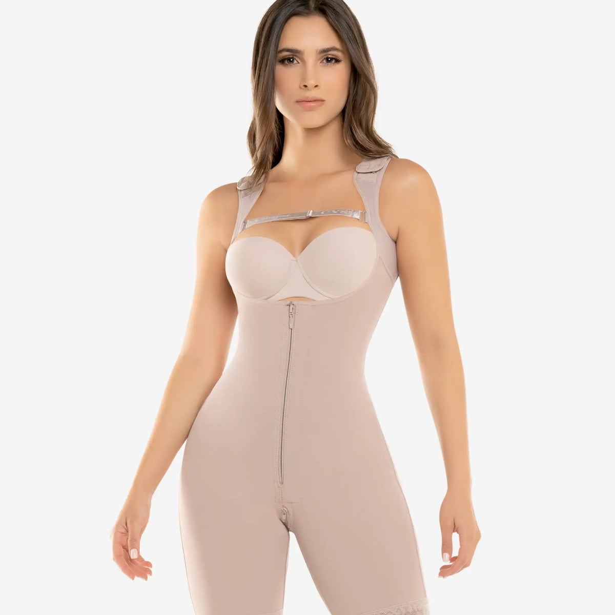 High compression bodysuit with zip crotch - Style 462 — CYSM Shapers