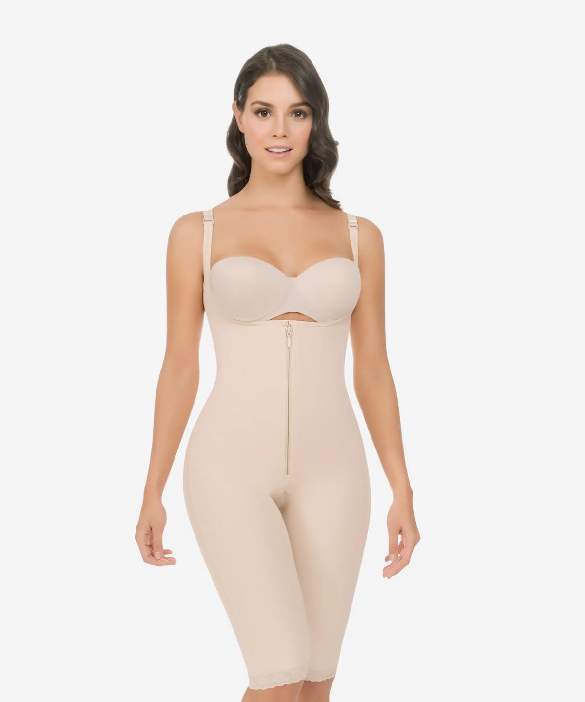 Level 3 Contouring Open-Bust Bodysuit