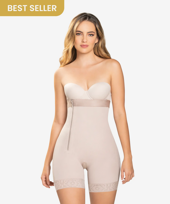 Strapless Body Shaper Shorts — Colombian Faja Strapless Body Shaper Shorts — Colombian Faja