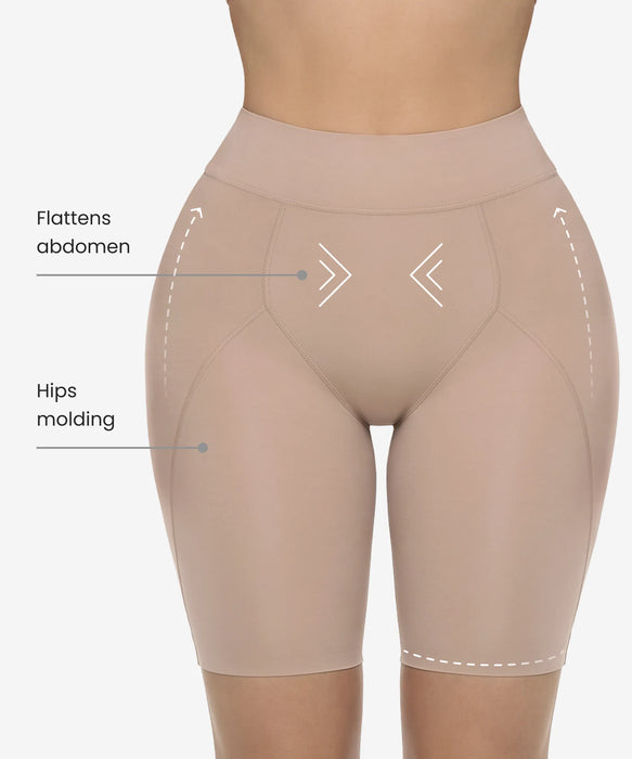 Ultra-Light Long Panty Shaper Style 512  Second-Skin Effect & Full Thigh Sculpting
