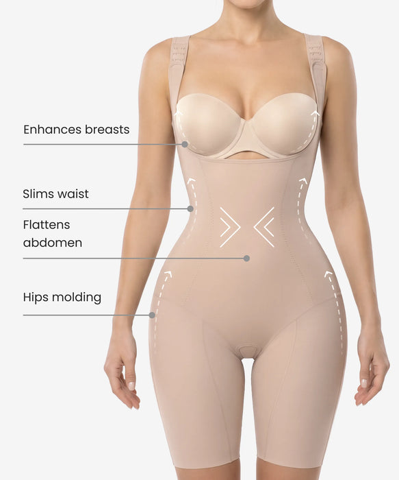 Front benefits of the product Ultra-Light Sculpting Full-Body Shaper Style 513