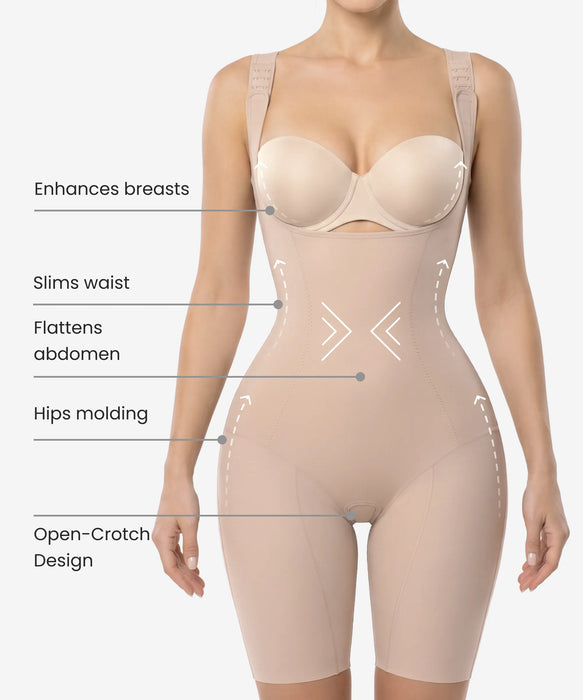 Front benefits of the product Ultra-Light Sculpting Full-Body Shaper Style 513