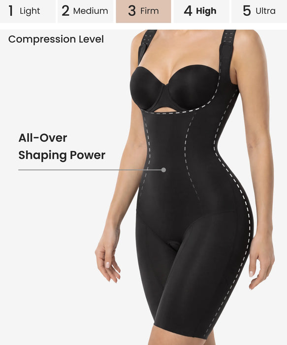 Compression level of the product Ultra-Light Sculpting Full-Body Shaper Style 513
