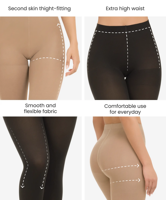 Compression pantyhose for varicose veins clearance