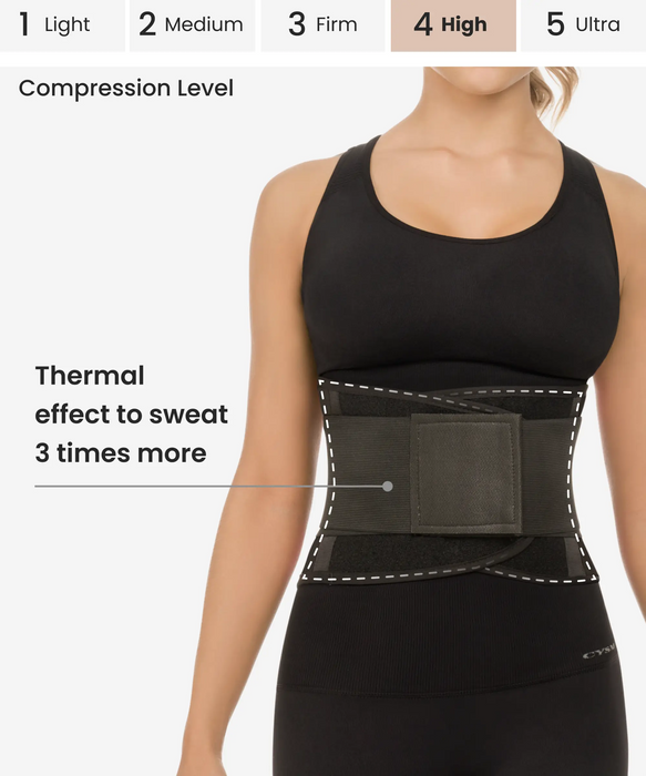 Workout sweat enhancing waistband - Style 8007