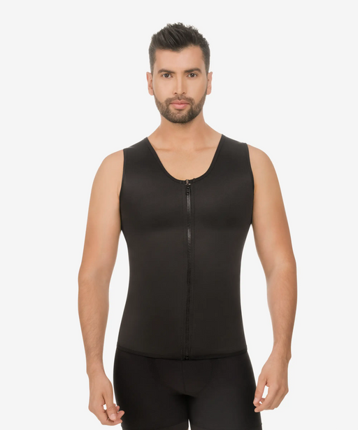 Shapewear for men tummy Compression Tank Top Corrects Posture Abdomen  Trimmer Back Pain Relief Firms up the Chest Seamless Compression Shirt Fajas  Colombianas para hombres reductoras y moldeadoras 