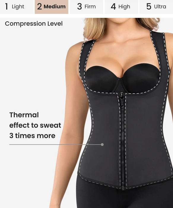  URSEXYLY Sauna Suit for Women Sweat Vest Waist Trainer
