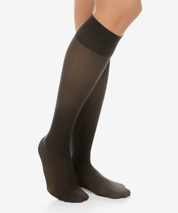 Women's Black Panty Hose Control Top Reinforced Toe Thigh High PantyHose  Online in Pakistan –