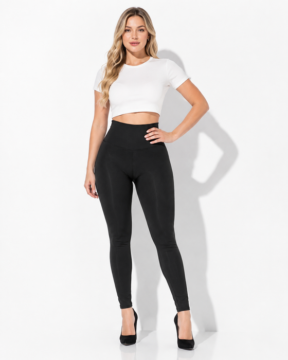 Shaping Leggings Pants Style 1099 —High-Rise Waistband, Tummy Control & Natural Butt Lift