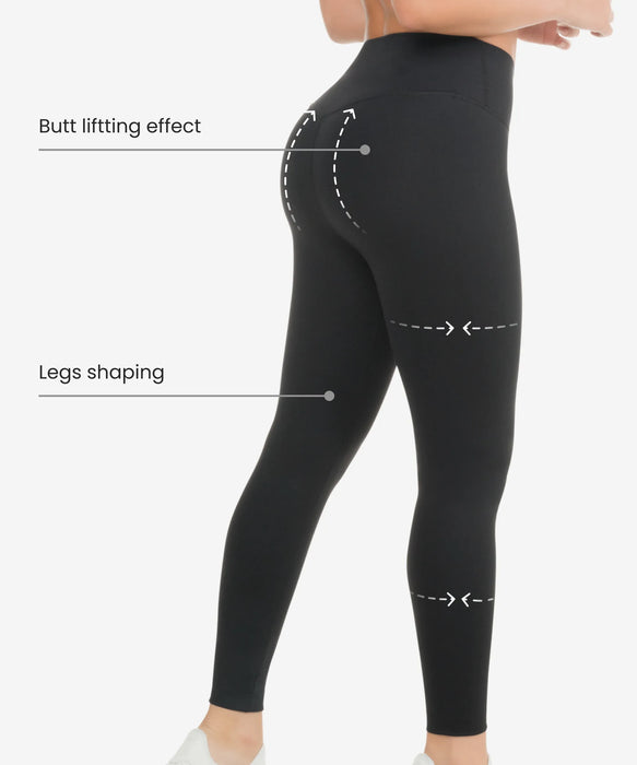 Compression and Abdomen Control Basic Skinny Fit Legging