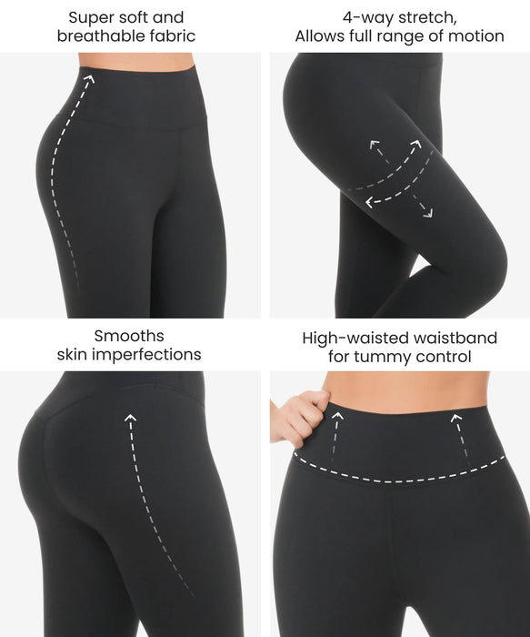 Compression and Abdomen Control Basic Skinny Fit Legging