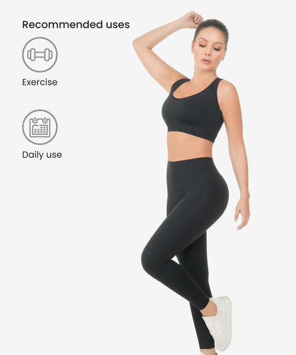 Compression and Abdomen Control Basic Skinny Fit Legging