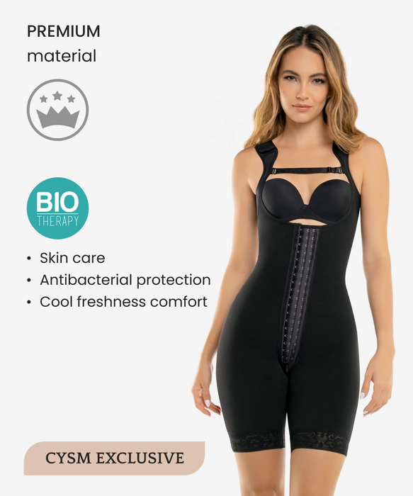 461 - Hook closure high compression bodysuit with zip crotch — CYSM PRO -  Colombia y su Moda Mayoristas